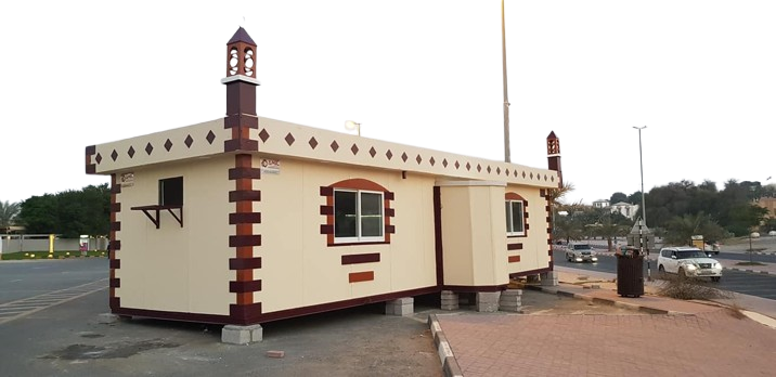 Custom portable mosque cabin for events in UAE
